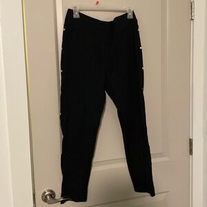 Alice blue dressy black leggings